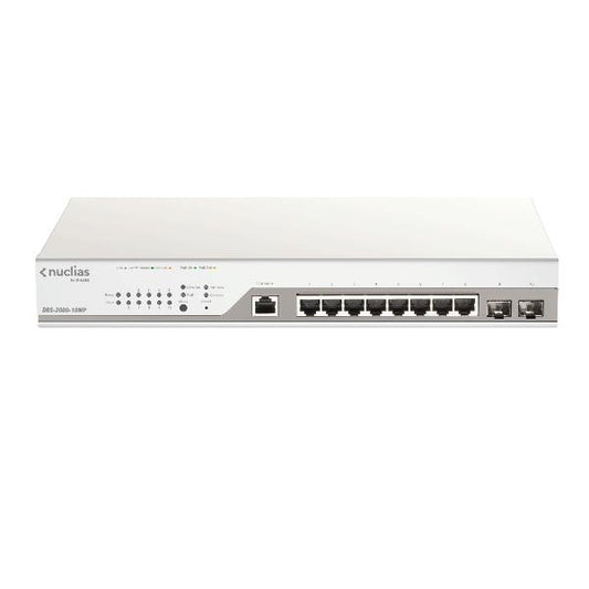 Switch D-LINK DBS-2000-10MP / Preto_0