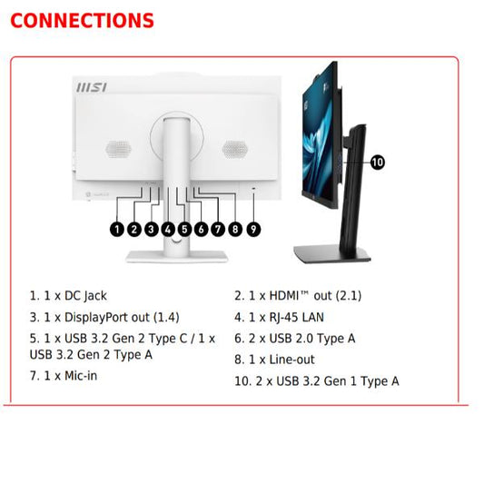 Monitor MSI PRO AP242P 14M-628IT / Preto_0