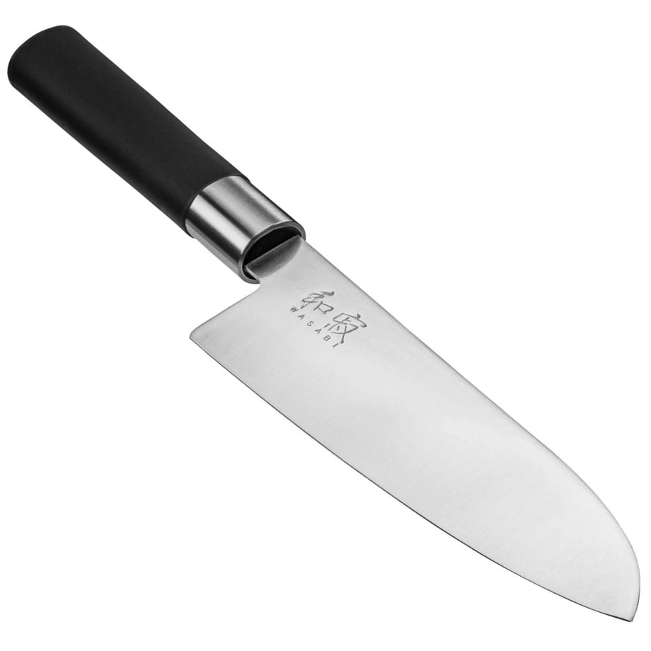 Faca Santoku KAI / Preto / 16,5cm / WA6716S_0