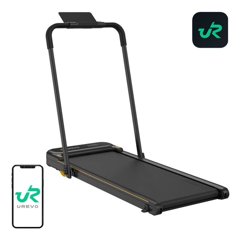 UREVO Strol 2E Smart 2-in-1 electric treadmill (black)_0