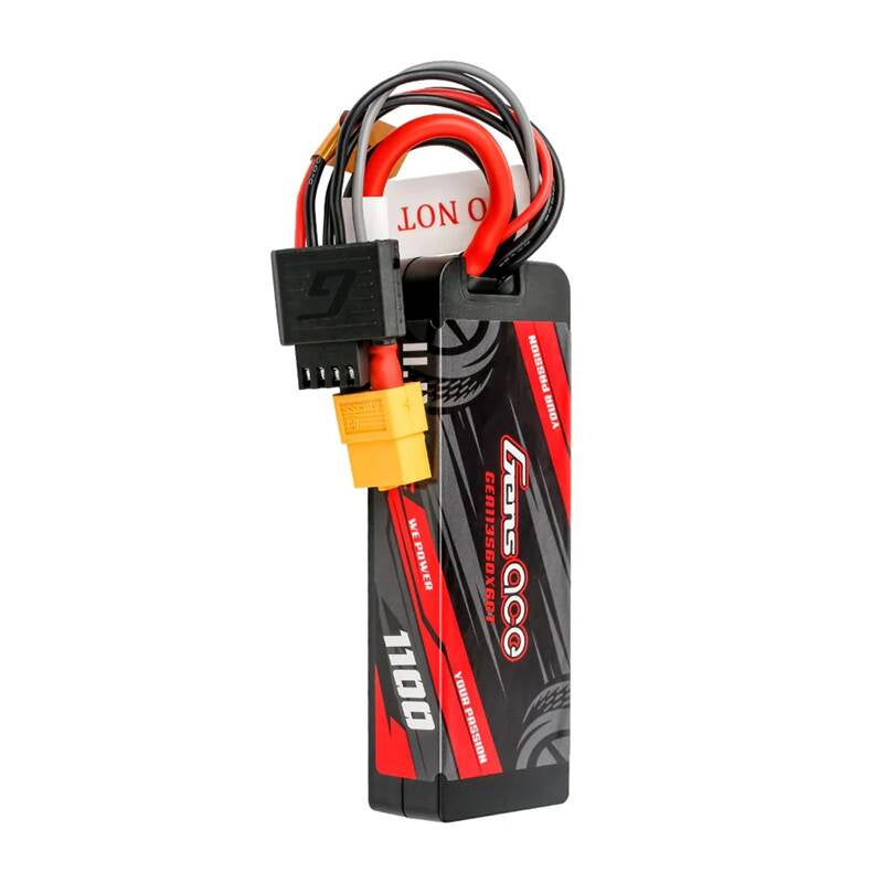 Lipo Gens ace G-Tech 1100mAh 11.1V 3S1P 60C GRP-76 Hardcase Battery with XT60 Plug_1