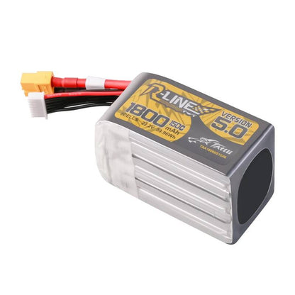 Lipo Tattu R-Line Version 5.0 1800mAh 22.2V 150C 6S battery with XT60 connector_3