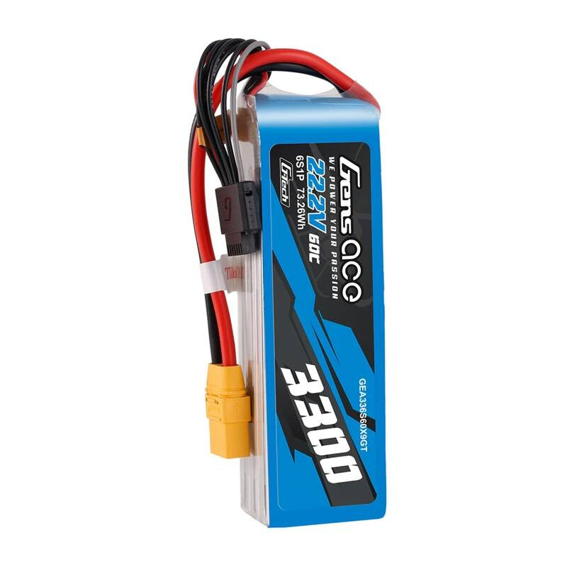 Accumulator Lipo Gens Ace G-Tech 3300mAh 22.2V 60C 6S1P XT90_3