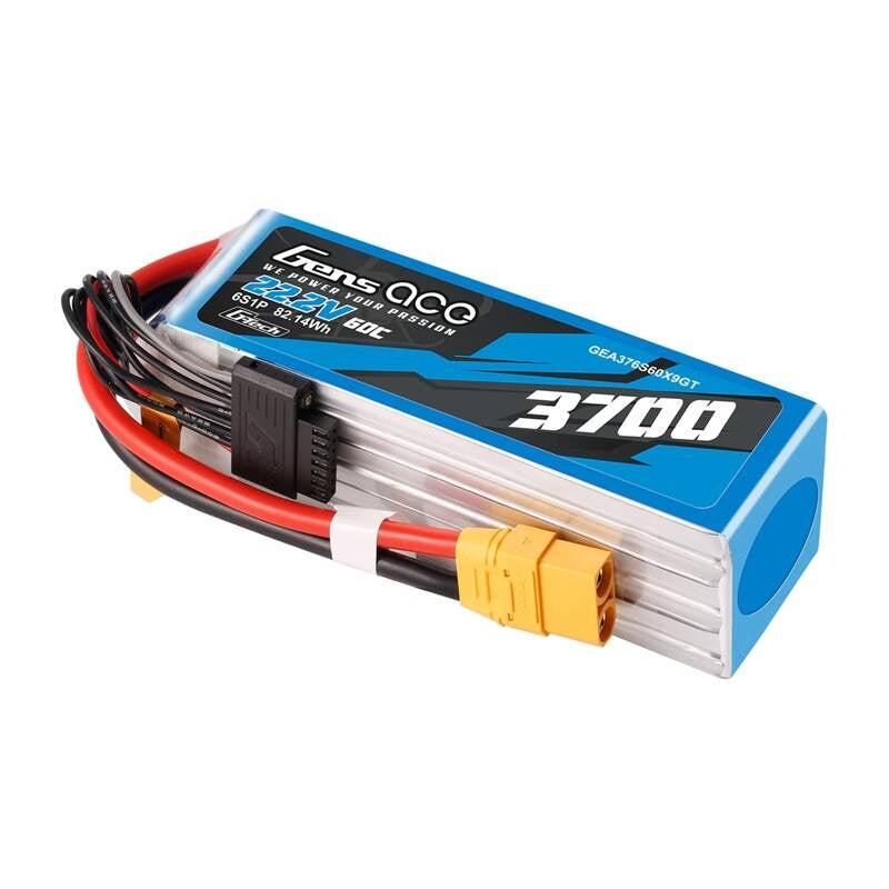 Accumulator Lipo Gens Ace G-Tech 3700mAh 22.2V 60C 6S1P XT90_2