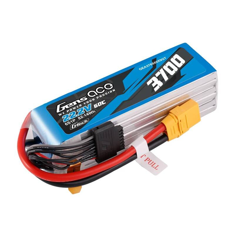 Accumulator Lipo Gens Ace G-Tech 3700mAh 22.2V 60C 6S1P XT90_3