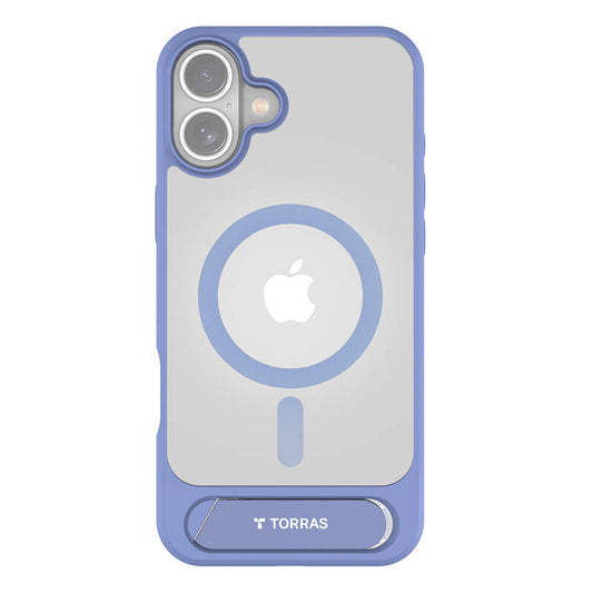 Torras Pstand Series Case for iPhone 16 (Blue)_0
