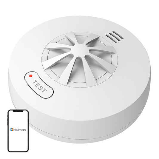 Heiman HM-5HW Interlinked Wireless Heat Sensor Alarm_0