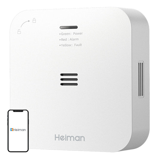 Wireless Alarm CO Heiman HM-720ES-W Interlinked_0