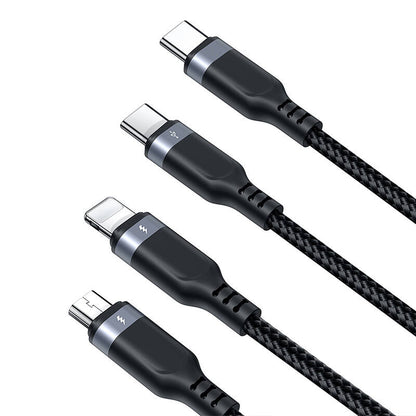 Cable Multi-Use Series 3w1 Joyroom USB-A - Lightning / USB-C / micro USB 1.2 m S-A18 (czarny)_2