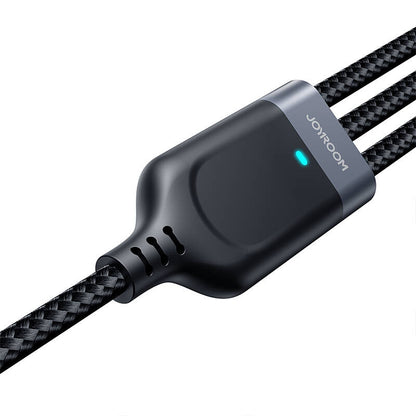 Cable Multi-Use Series 3w1 Joyroom USB-A - Lightning / USB-C / micro USB 1.2 m S-A18 (czarny)_4