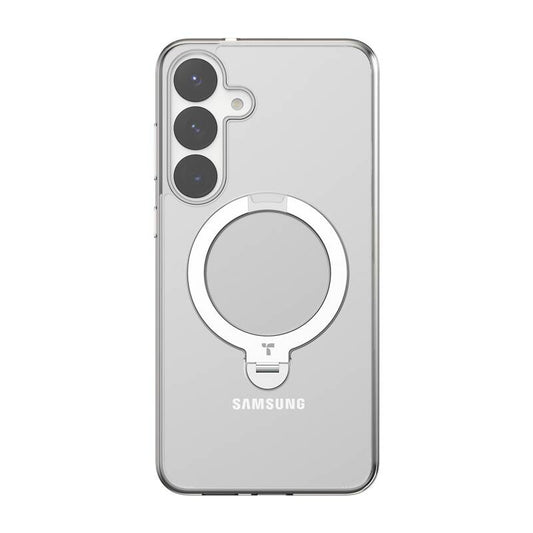 Torras Ostand Spin Series phone case for Samsung S25 (transparent)_0