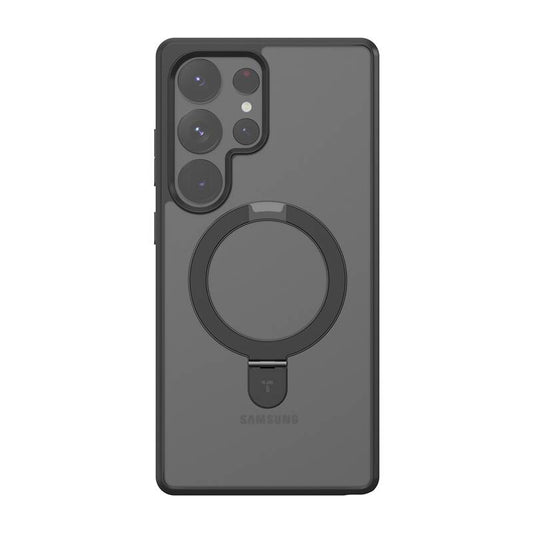 Torras Ostand Series Phone Case for Samsung S25 Ultra (black)_0