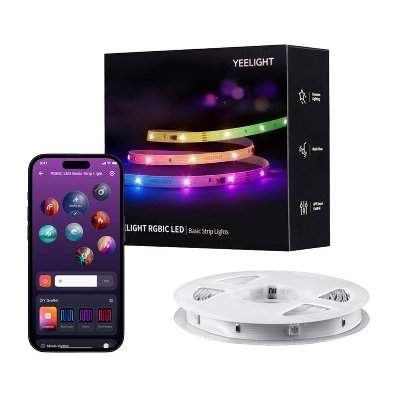 Pasek LED RGBIC Yeelight Led Basic Strip Lights 12m_3
