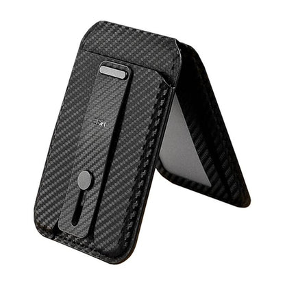 ESR magnetic wallet with stand function (carbon fiber)_2
