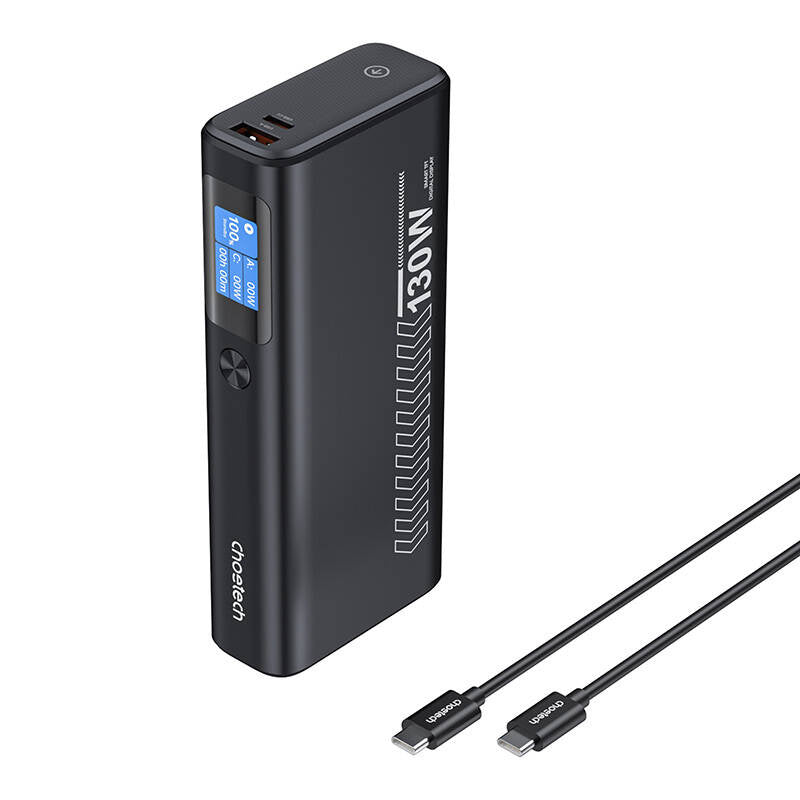 Power Bank Choetech B702 20000mAh PD100W 2C1A (Grey)_0
