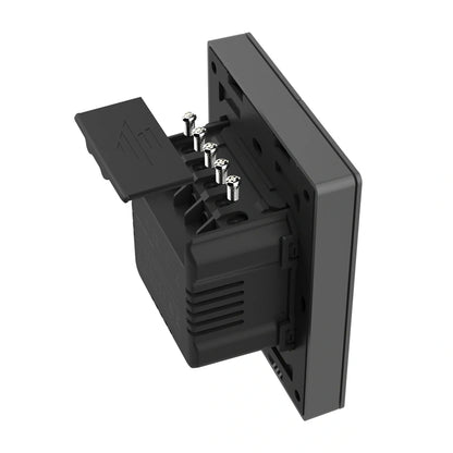 Smart Matter over WiFi wall switch SONOFF M5-2C-80 (2-channel, for frame, graphite)_5