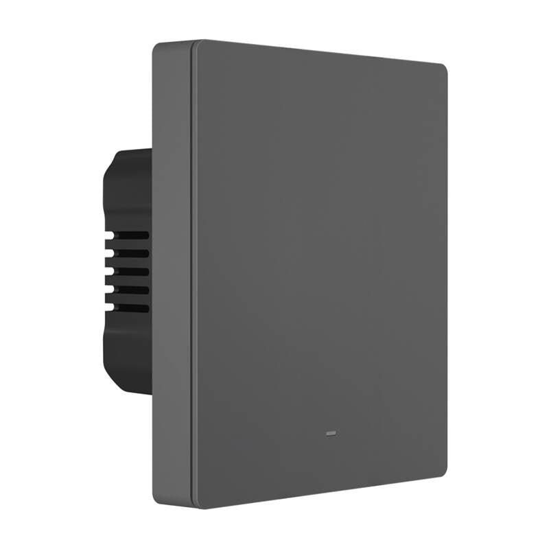 Smart WiFi wall switch SONOFF M5-1C-80 (1-channel, for frame, graphite)_4