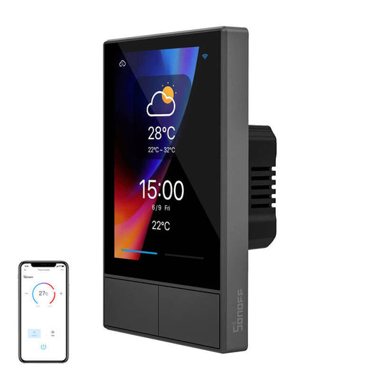 Smart WiFi control panel SONOFF NSPanel (black, 120mm)_0