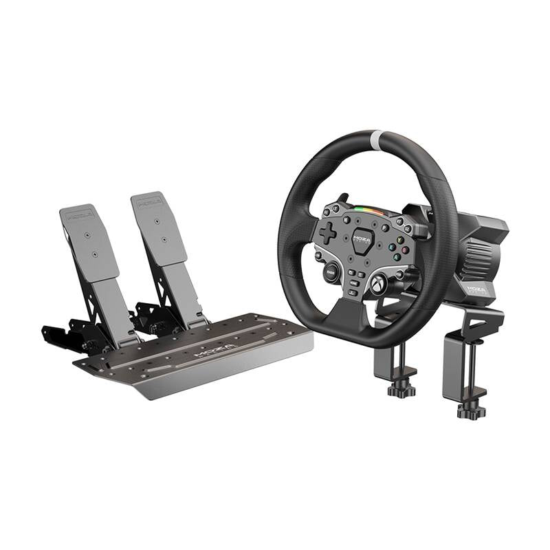 Gaming set - R3 base + ES steering wheel + SRP-Lite pedals + Moza Racing R3 RS053 clamps (X-BOX, PC)_0