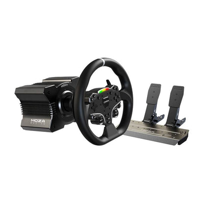 Gaming set - R5 base + ES steering wheel + SRP-Lite pedals + clamps Moza Racing R5 RS20 (PC)_0