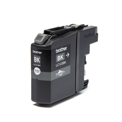 Tinteiro Brother LC-123 BK / Preto / Compatível com Impressoras Brother_1