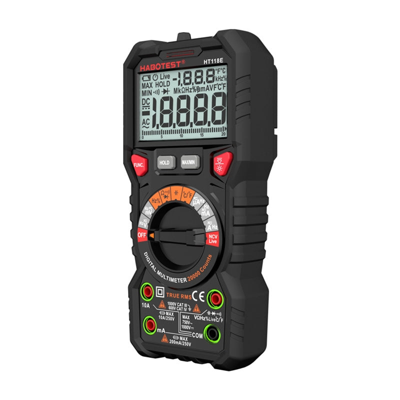 Habotest HT118E Universal Digital Multimeter True RMS NCV_2