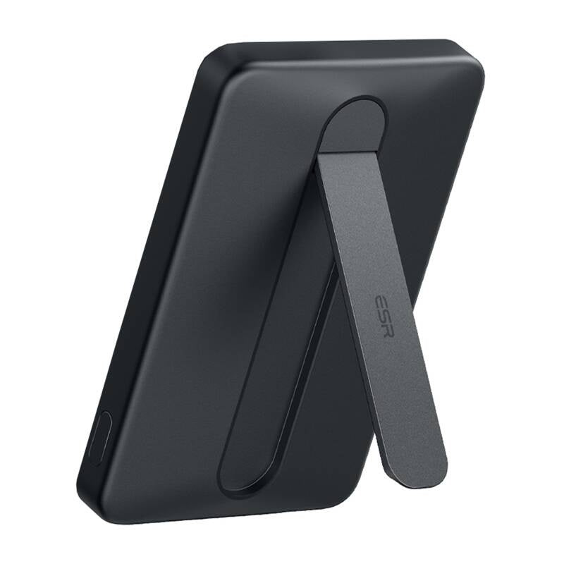 ESR Qi2 MagSlim 5000 mAh magnetic powerbank with stand (black)_0