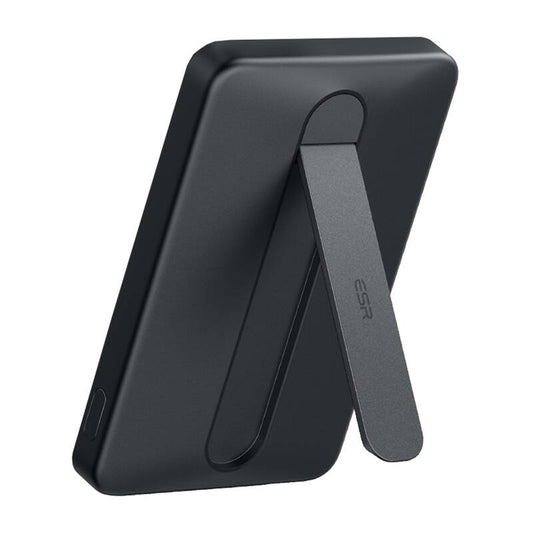 ESR Qi2 MagSlim 5000 mAh magnetic powerbank with stand (black)_0
