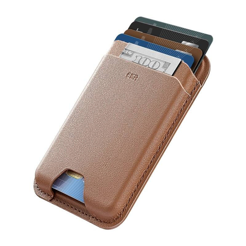 ESR HaloLock magnetic wallet (brown)_0