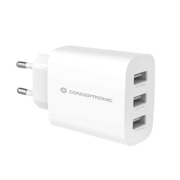 CARICATORE USB 3-PORTE 30W_0