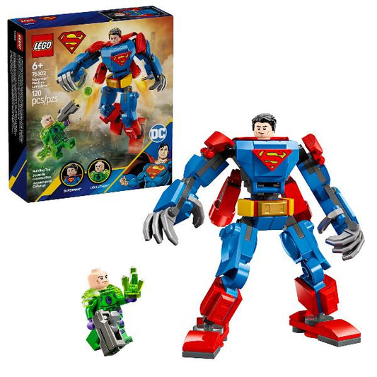 76302 DC Super Heroes Superman Mech vs. Lex Luthor, Konstruktionsspielzeug_0