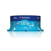 1x25 Verbatim Data Life Plus CD-R 80, 52x Speed, cake box_1