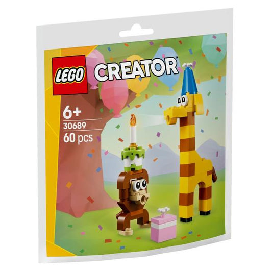 30689 Creator Geburtstagspartytiere, Konstruktionsspielzeug_0