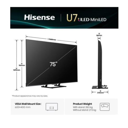 75 U79Q MINI LED 4K UHD SMART VIDAA REFRESH RATE 144HZ (75U79Q)_0