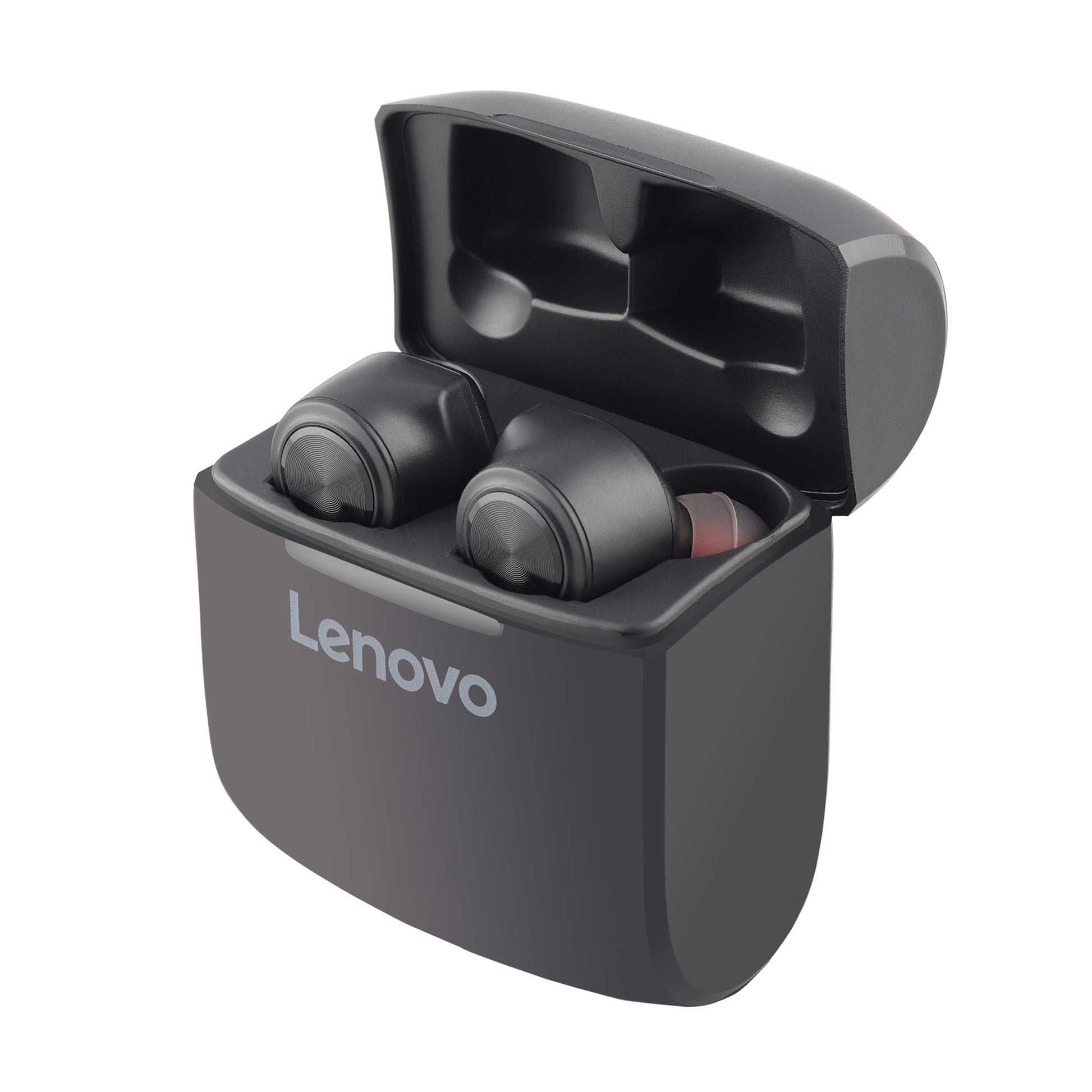 Lenovo HT20 Black TWS Dual EQ Support Extra Bass mode Standard Mode Bluetooth 5.0 - Black_1
