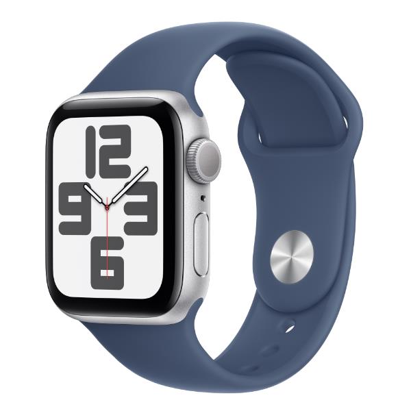 Apple Watch SE 3rd V2/ GPS/ 40mm/ Caja de Aluminio/ Correa Deportiva Azul Denim S/M_1