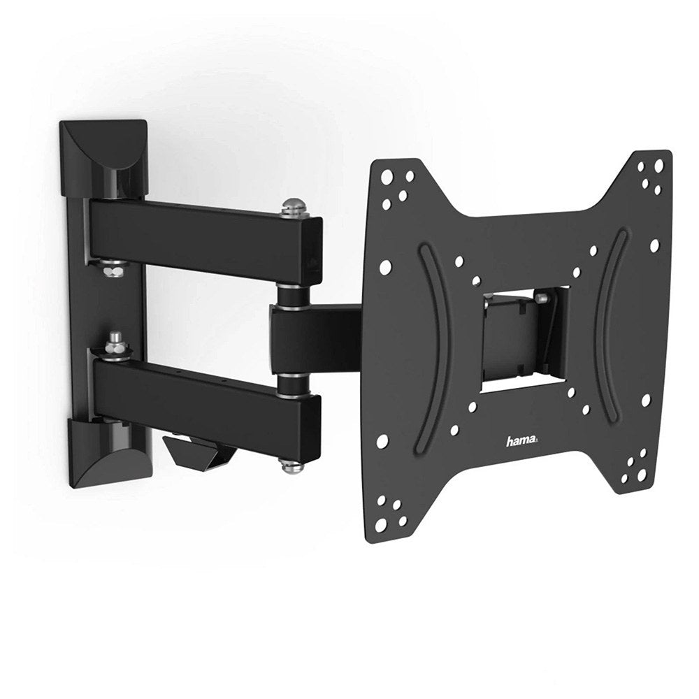 Suporte de parede tv, preto, braÃ§o duplo articulado, de 19 a 48 pol., carga mÃ¡x. 20 kg_0