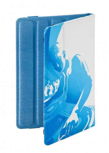 Ziron ZR112 funda para tablet 20,3 cm (8") Folio Azul, Blanco_1