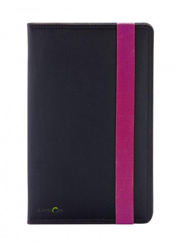 Ziron LY015 funda para tablet 20,3 cm (8") Folio Negro, PÃºrpura_0