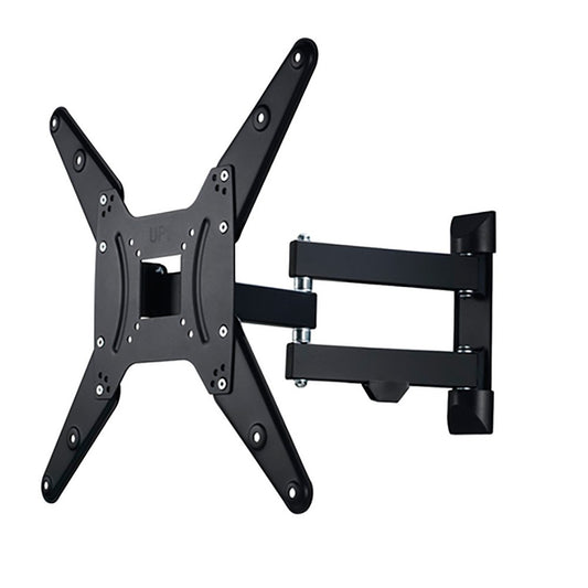 Suporte de parede tv, preto, braÃ§o duplo articulado, de 32 a 65 pol., carga mÃ¡x. 25 kg_0