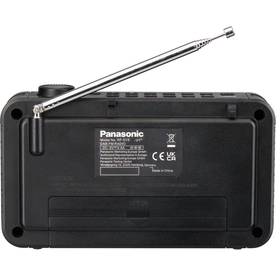 Rádio Panasonic / Preto / RF-D15EG-K_0
