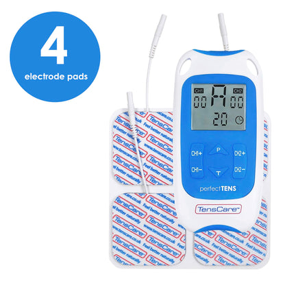 Eletroestimulador TensCare Perfect TENS 2 Canais 60 Níveis