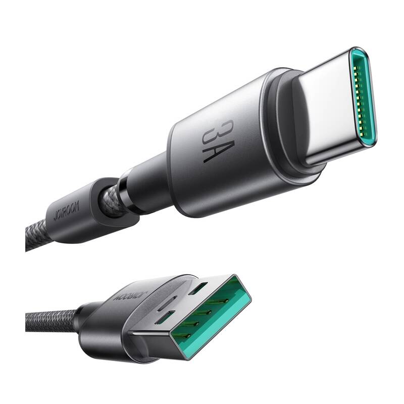 Joyroom S-A50 Unlimited Series 3A USB-A - USB-C Cable with Magnetic Organizer 1.2m - Gray_9