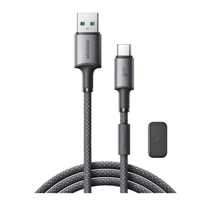 Joyroom S-A50 Unlimited Series 3A USB-A - USB-C Cable with Magnetic Organizer 1.2m - Gray_1
