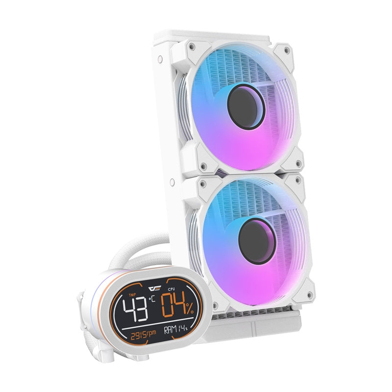 Darkflash DH240D CPU water cooler (white)_3