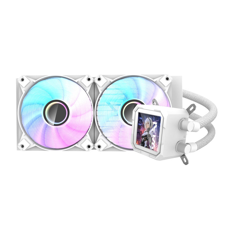 Darkflash DV240S CPU water cooler (white)_0