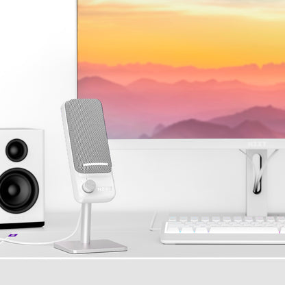 Microfone Gaming NZXT Capsule Elite Branco AP-PUMIC-W1