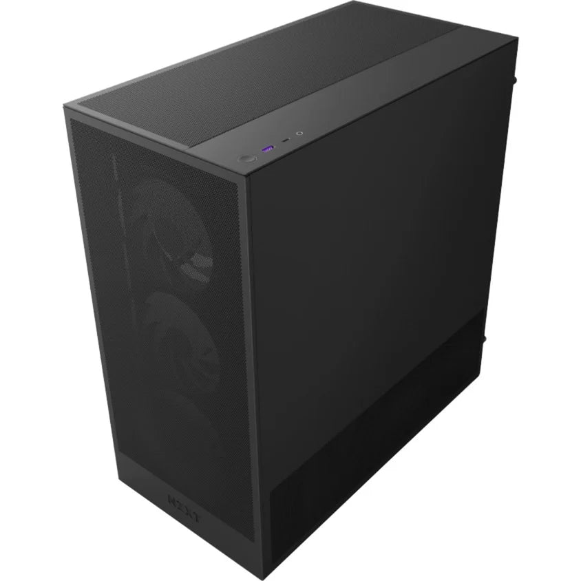 Caixa E-ATX NZXT H5 Flow RGB 2024 Vidro Temperado Preto
