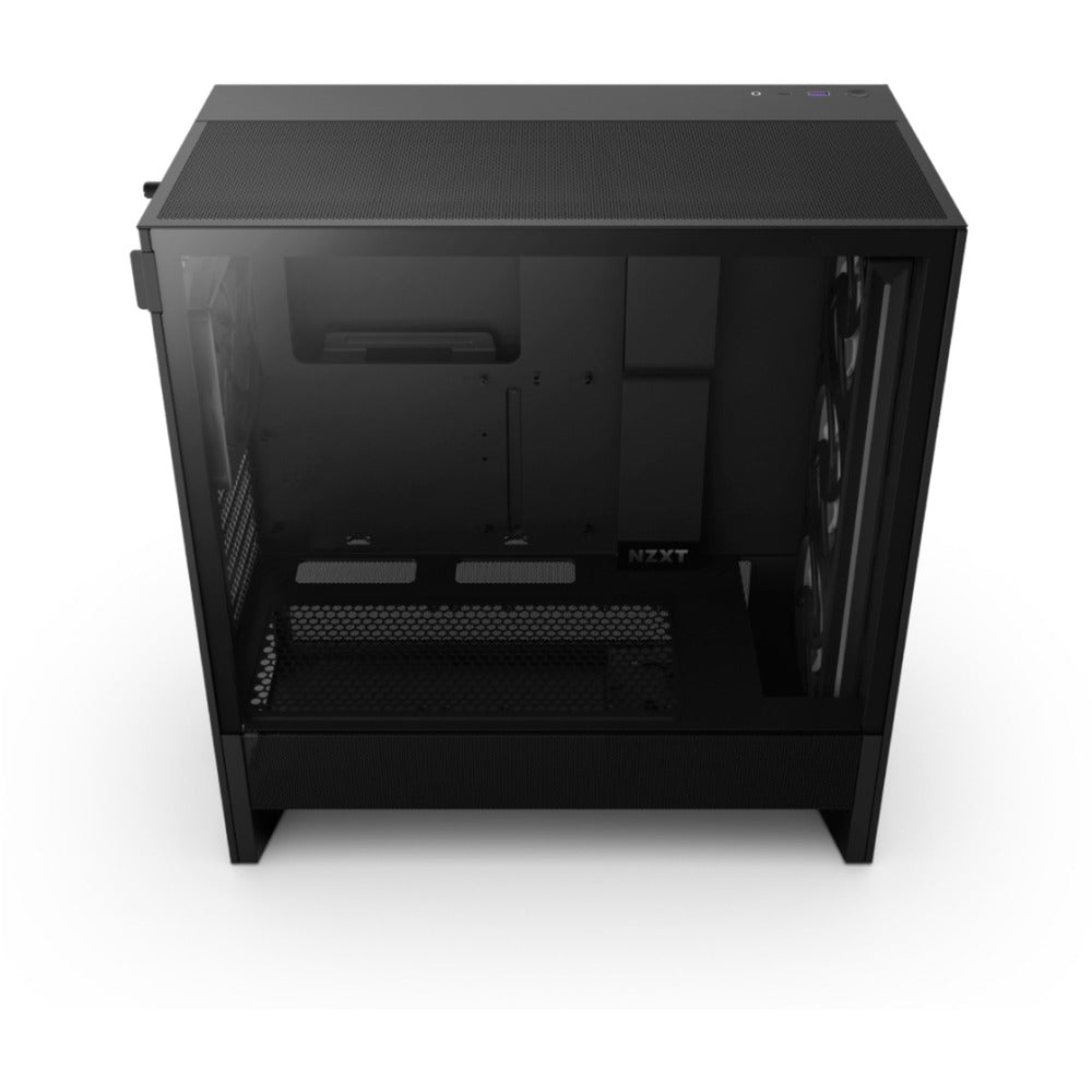 Caixa E-ATX NZXT H5 Flow RGB 2024 Vidro Temperado Preto