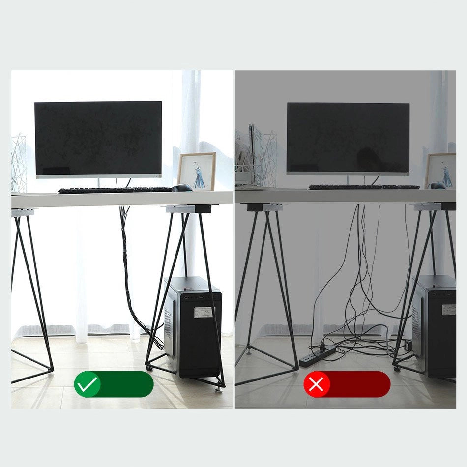 Baseus Colourful Circle Velcro Straps 1m Black_14